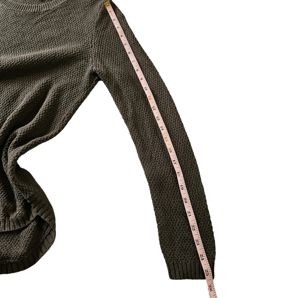 Cotton On Knit Sweater, Olive Green, Small - Picture 11 of 11